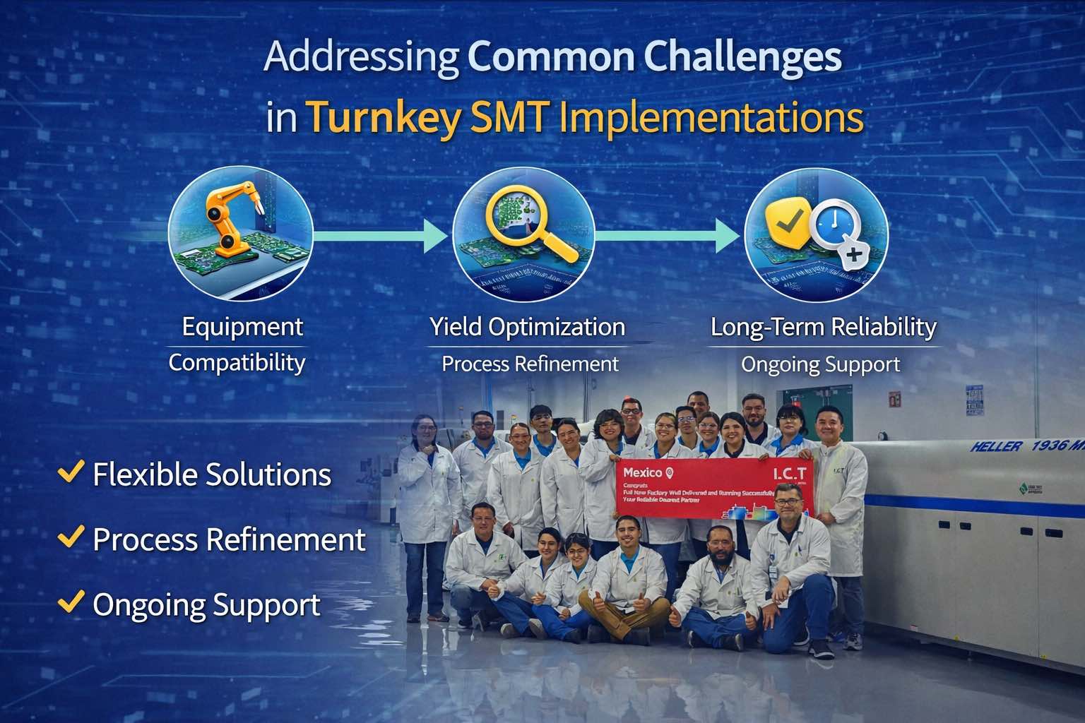 7. Enfrentando desafios comuns em implementa&ccedil;&otilde;es prontas para uso SMT