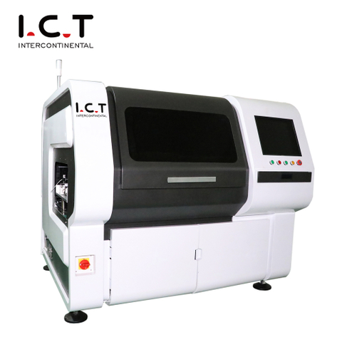 I.C.T-L3020 |Máquina de inserção axial e radial em linha de alto padrão com componente de formato ÍMPAR 