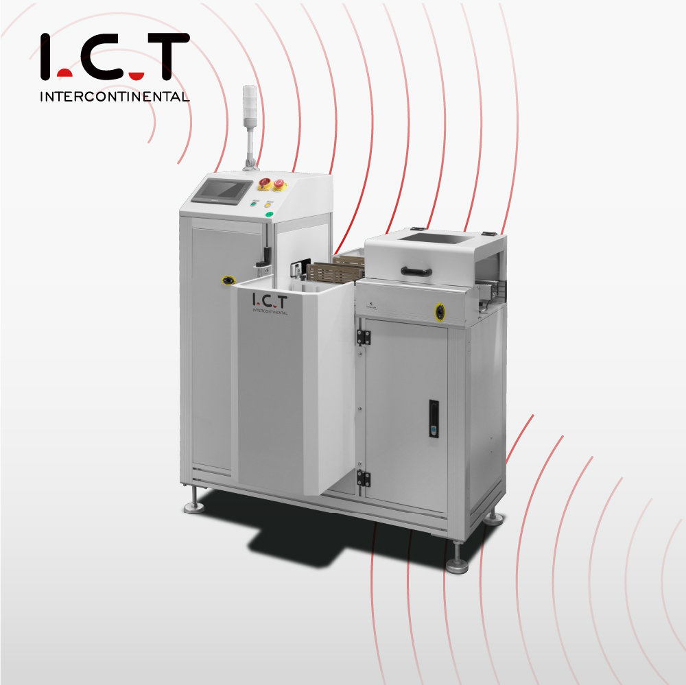 I.C.T-PP3025 |Máquina automática de coleta e colocação de bandejas para fabricação de semicondutores