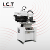 I.C.T |Impressora de tela de estêncil semiautomática a vácuo para aplicação de solda
