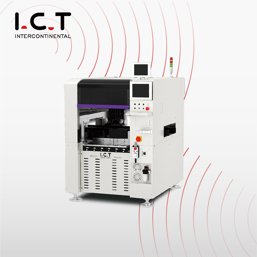I.C.T -S3020 |Máquina de inserção radial automática de formas ímpares PCBA 