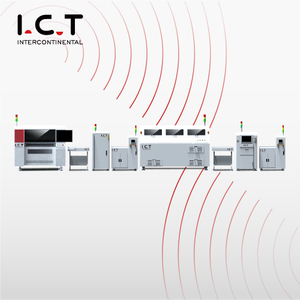 I.C.T |Shenzhen completa linha Juki de máquinas de produção LED SMT