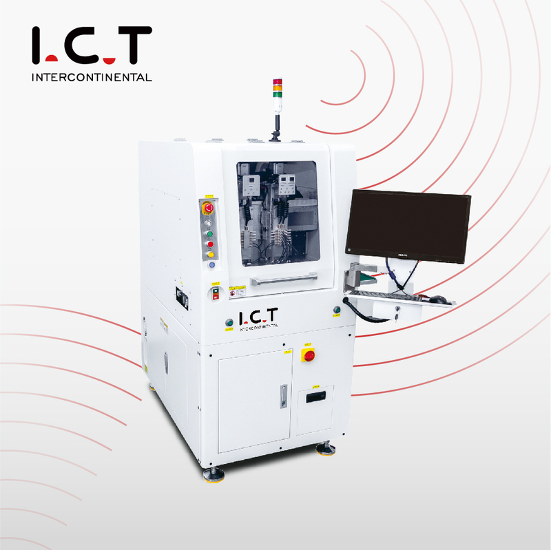 I.C.T-IR180 |Máquina roteadora inline SMT PCBA para smartphone 