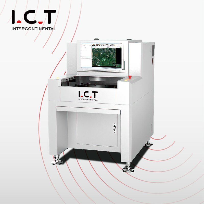 I.C.T Máquina de inspeção óptica automatizada off-line AOI I.C.T-V8