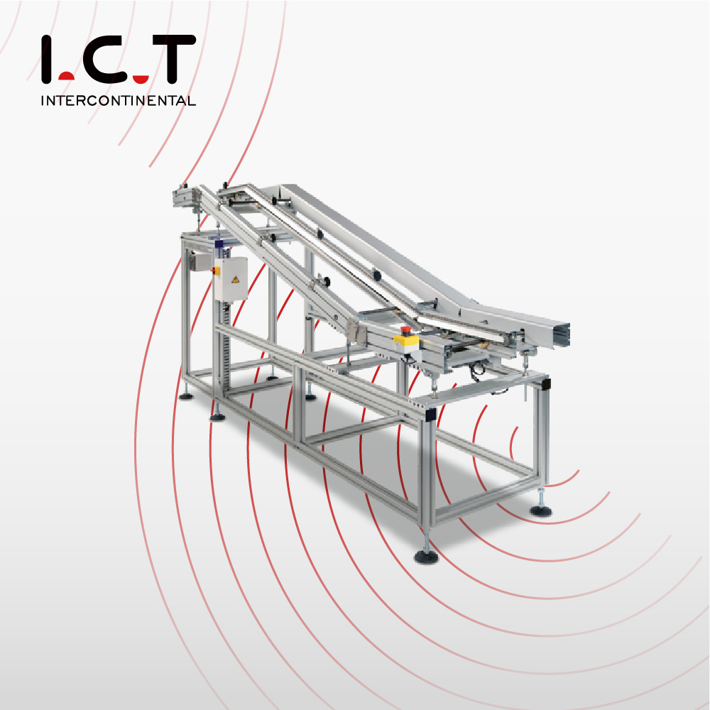 I.C.T | Saída de solda por onda Transportador SMT