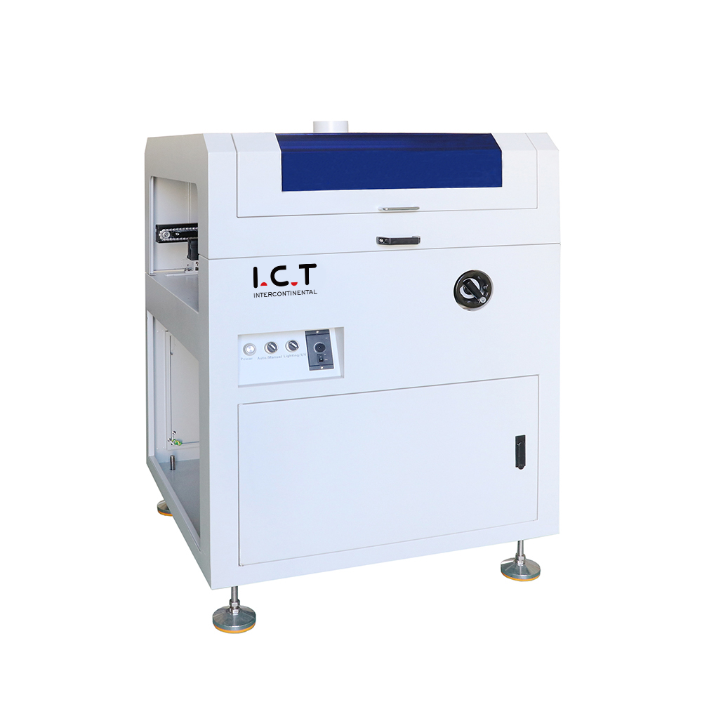 I.C.T丨LED Shell Automático SMT Revestimento conformal seletivo 500c PCB Máquina ETA