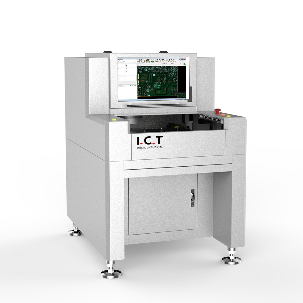 I.C.T-V8 |SMT Máquina de inspeção Aoi off-line para PCB 