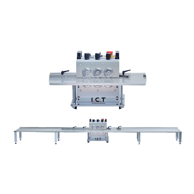 I.C.T |Separador automático PCB de corte em V para máquina de corte de chumbo PCB