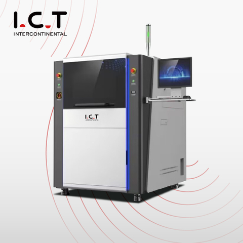 I.C.T-FAI86M |Máquina de inspeção automática de componentes do primeiro artigo da sonda voadora para PCB