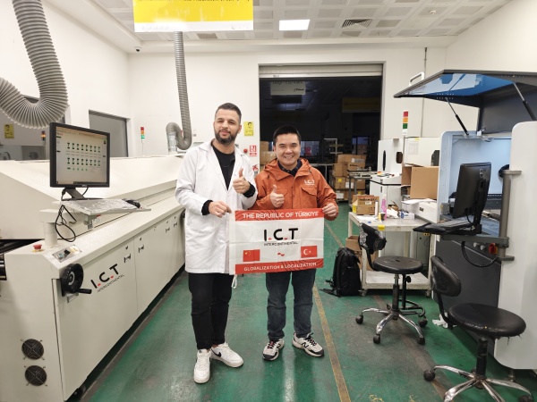 I.C.T Máquina de forno de reflexão