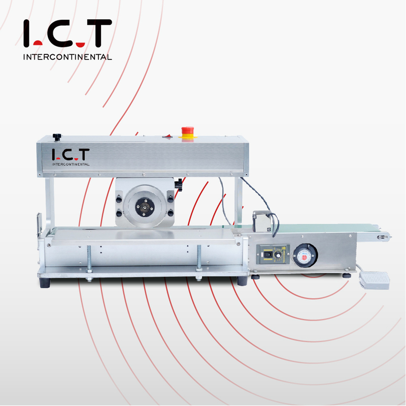I.C.T |PCB Máquina de corte de chumbo V de componente