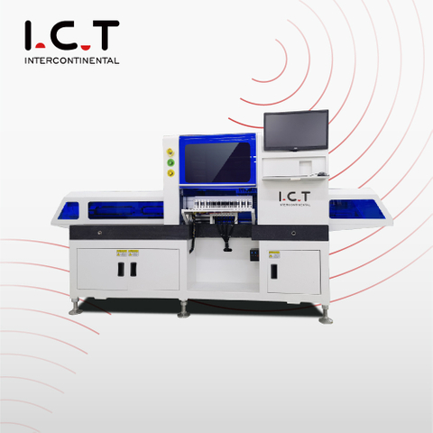 I.C.T |LED Máquina de seleção e colocação de lâmpadas LED Produção de tiras