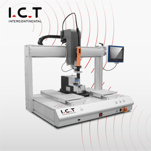 I.C.T-SCR540 |Unidade de robô de parafuso de fixação em linha de fixação automática de mesa 