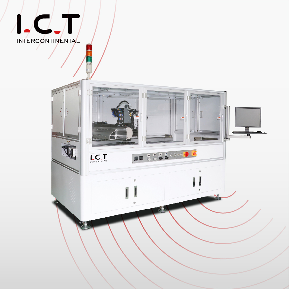 I.C.T |10: 1 máquina dispensadora de fita adesiva ab para display led