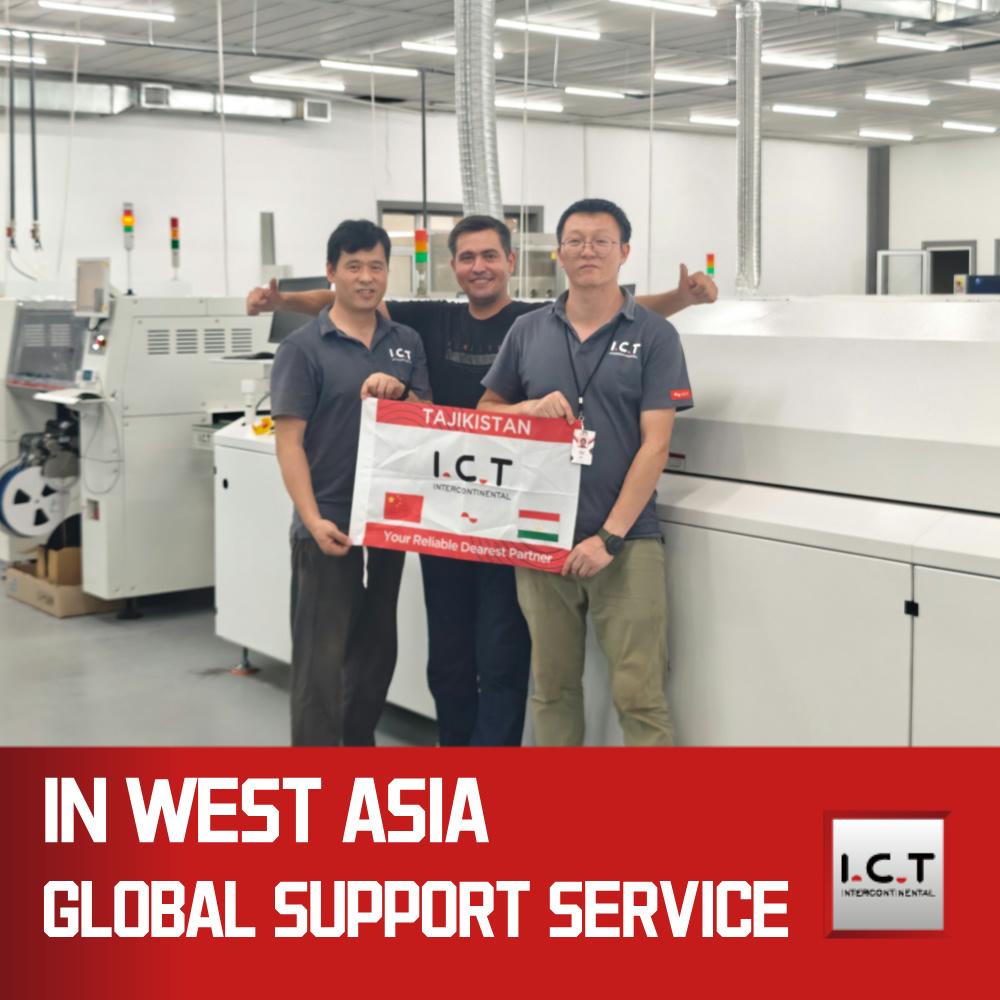 I.C.T | Solda Transportador SMT Forno de refluxo por convecção E-therm Smt Máquina de solda por refluxo