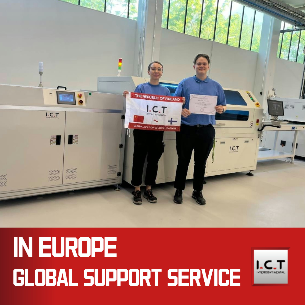  I.C.T-1500丨SMT Impressora automática PCB estêncil