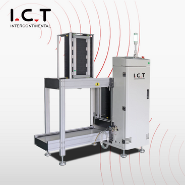 I.C.T SMT PCB Revista Loader e Unlader