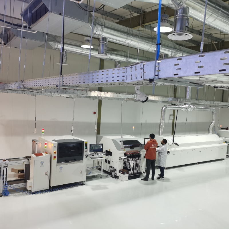 RX-7R | Linha de fabricação do PWB de JUKI picareta e máquina do lugar