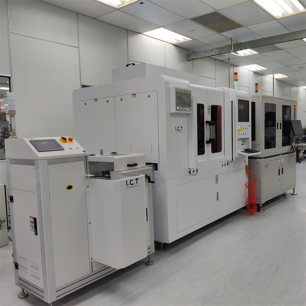I.C.T | Máquina automática de corte a laser SMT para fabricação de semicondutores