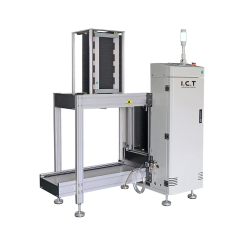 I.C.T |Máquina descarregadora automática SMT PCB Loader