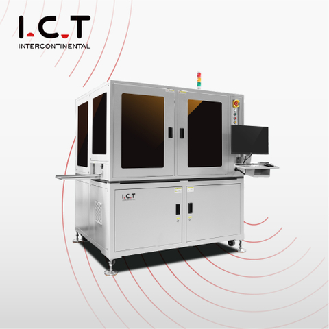 I.C.T |Sistema automático de descarregamento de coleta e colocação PCBA / Máquina de colocação de IC
