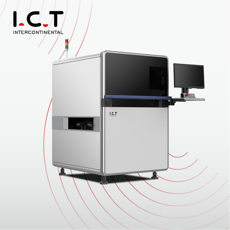 I.C.T-AI-5146W |DIP Máquina de sistema óptico de inspeção de lado duplo on-line AOI