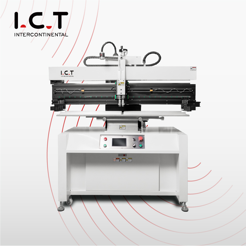 SMT estêncil Impressora Máquina Semi-automática 