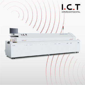 Preço de fábrica PCB SMD Aquecimento LED Forno de onda de refluxo de nitrogênio