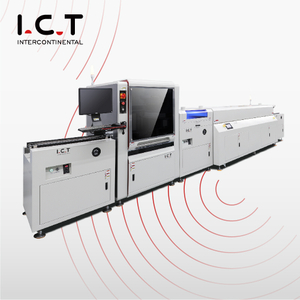 I.C.T |SMT Máquina de revestimento isolante digital duplo PCB Linha de produção