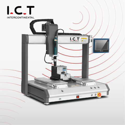 I.C.T |Robô elétrico automático com travamento de parafuso tipo vibratório alimentador