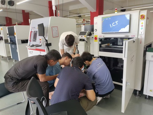 AOI Treinamento e aceitação em I.C.T