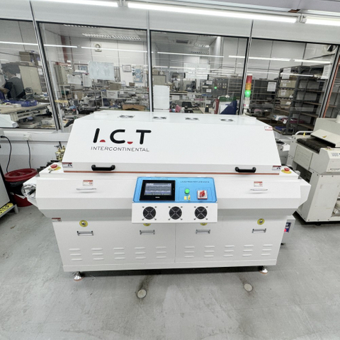 I.C.T-T8 | Forno de convecção de refluxo elétrico de 8 bandejas de ar quente com alta qualidade