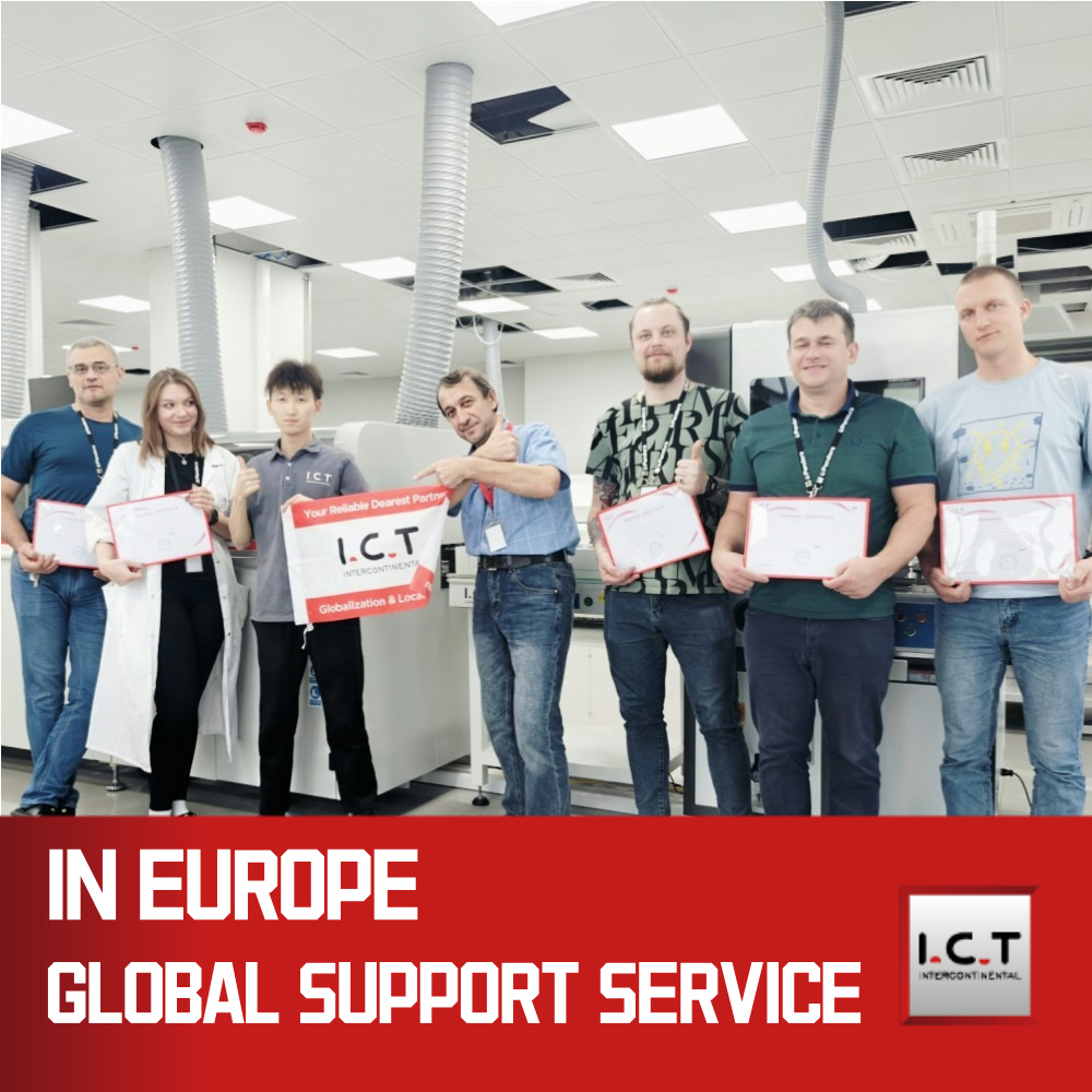 I.C.T | Máquina de solda DIP especial para trocador de calor