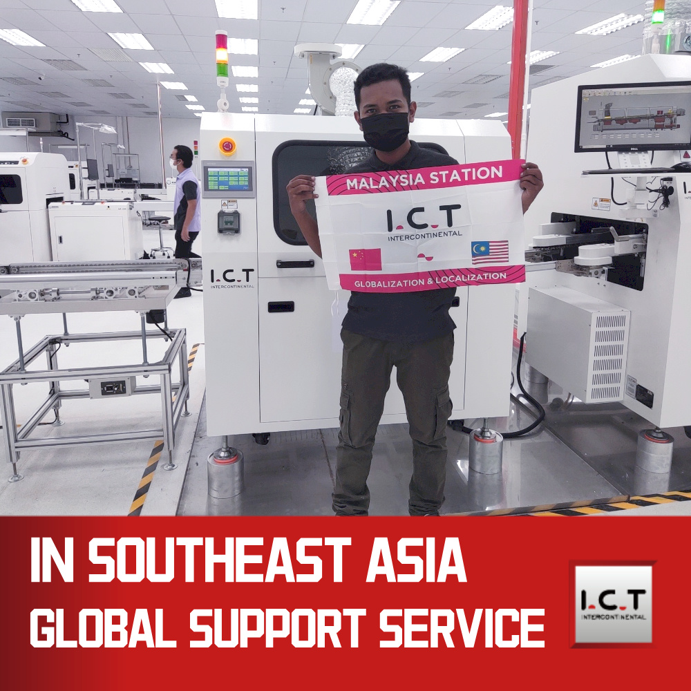 I.C.T | Fornecedor de ondas de forno de solda para máquina de solda DIP de alta qualidade PCB