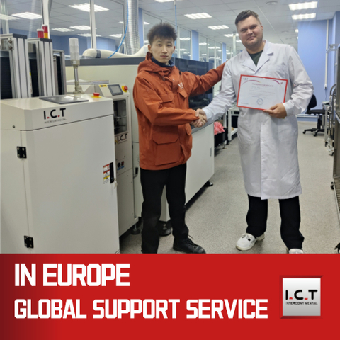 I.C.T | High-end PCB Vinculando Transportador SMT na linha de equipamentos SMT 