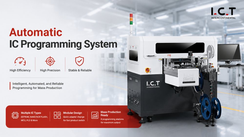Sistema de programa&ccedil;&atilde;o autom&aacute;tico de IC
