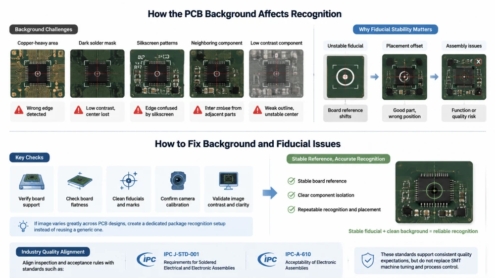 Como o plano de fundo PCB afeta o reconhecimento.webp