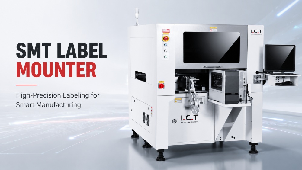 SMT Label Mounter SMT Monta de etiqueta