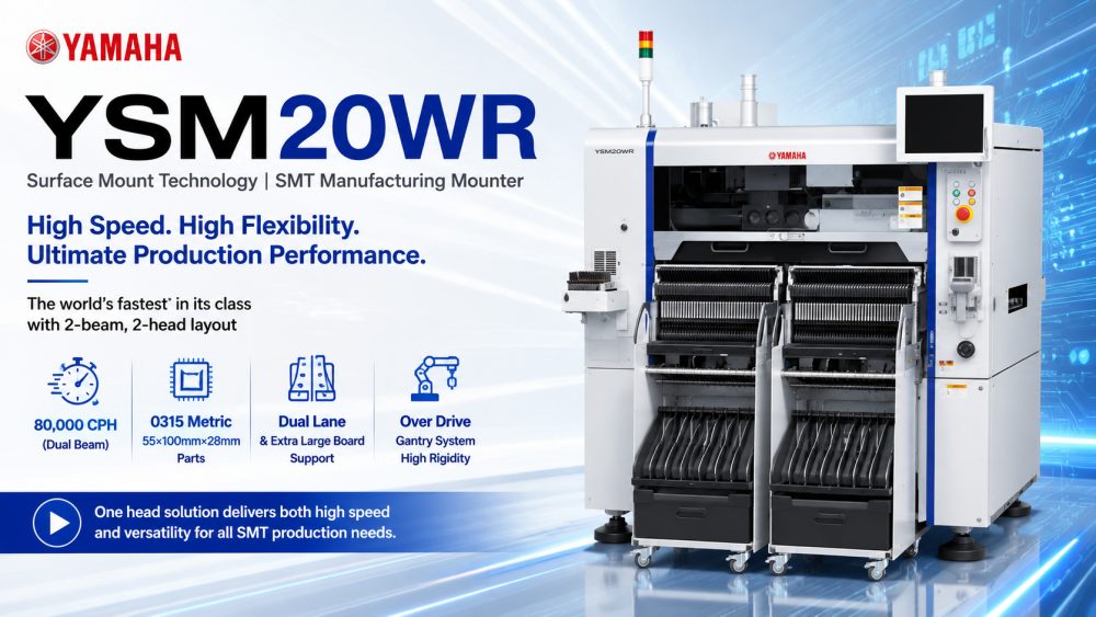 M&aacute;quina Yamaha YSM20WR SMT