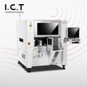 Máquina montadora de etiquetas on-line SMT de alta precisão na linha de produção SMT