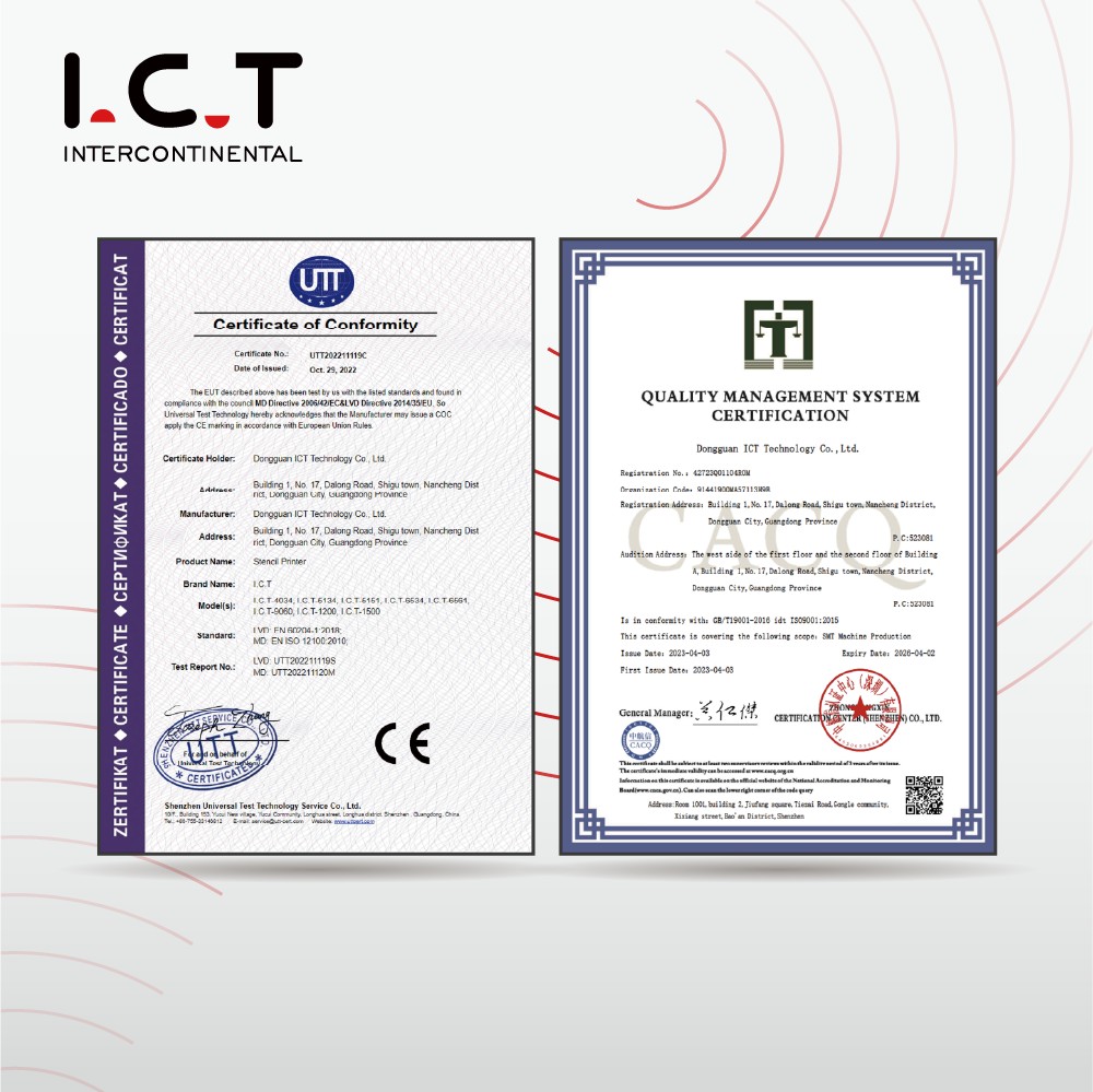 SMT Certifica&ccedil;&atilde;o de M&aacute;quina