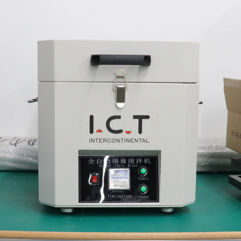 I.C.T | Fábrica automática de creme para máquina de mistura de pasta de solda