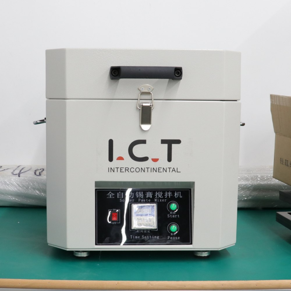 I.C.T | Fábrica automática de creme para máquina de mistura de pasta de solda