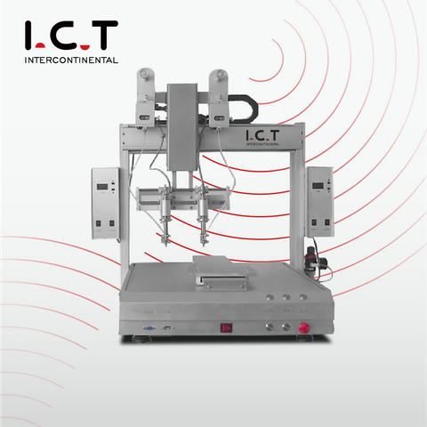 I.C.T-SR530 | Estação de solda automática Desktop do robô do laser xyz para o módulo do picovolt